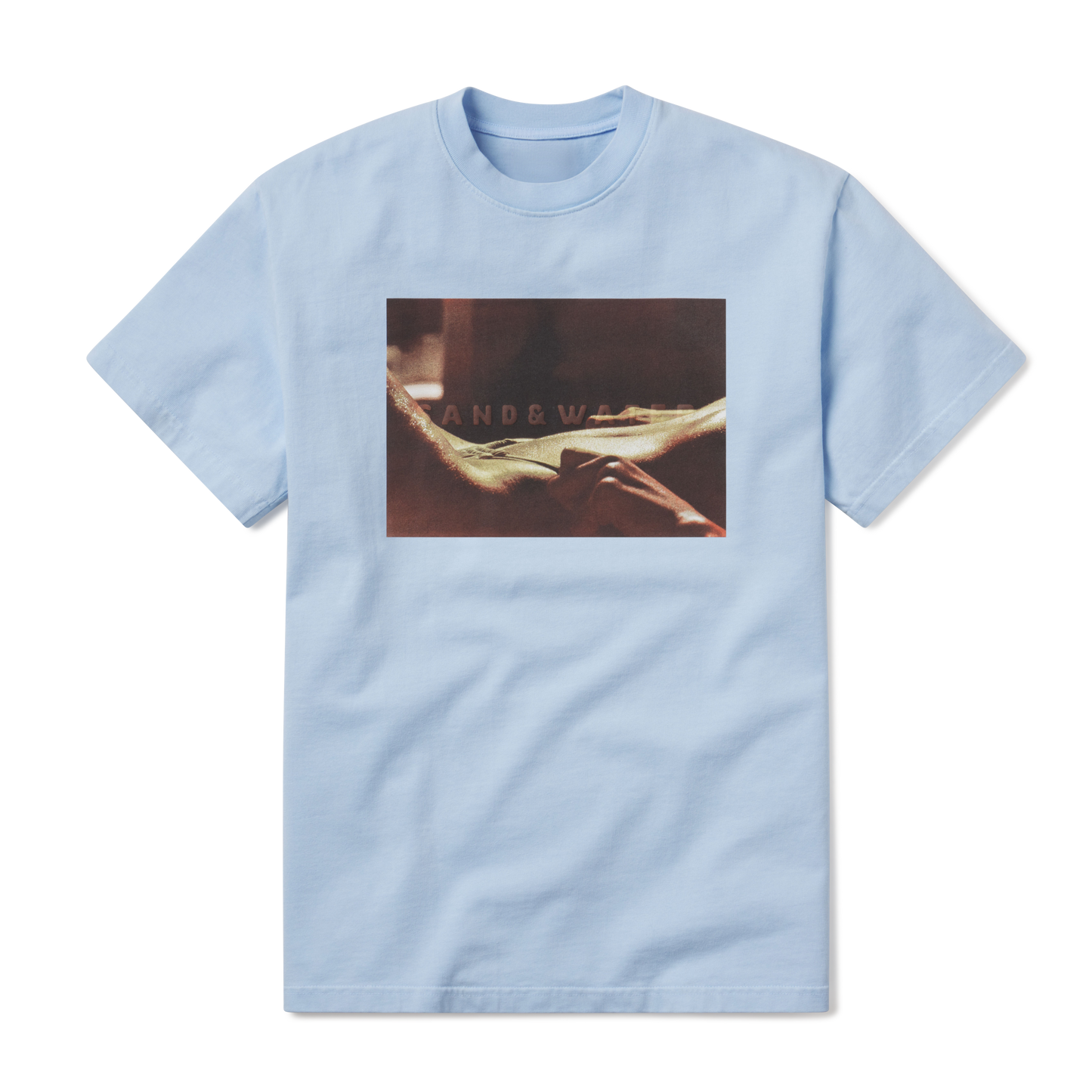 Blue Short Sleeve T-Shirt Curve