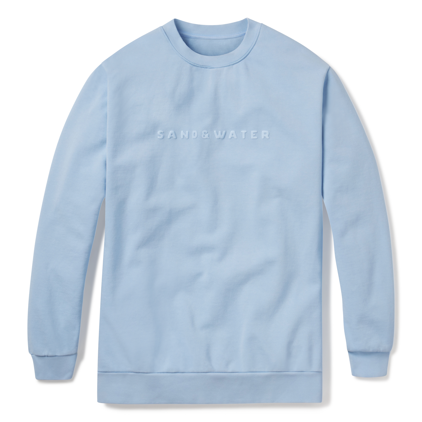 Crewneck Sweatshirt Logo Blue