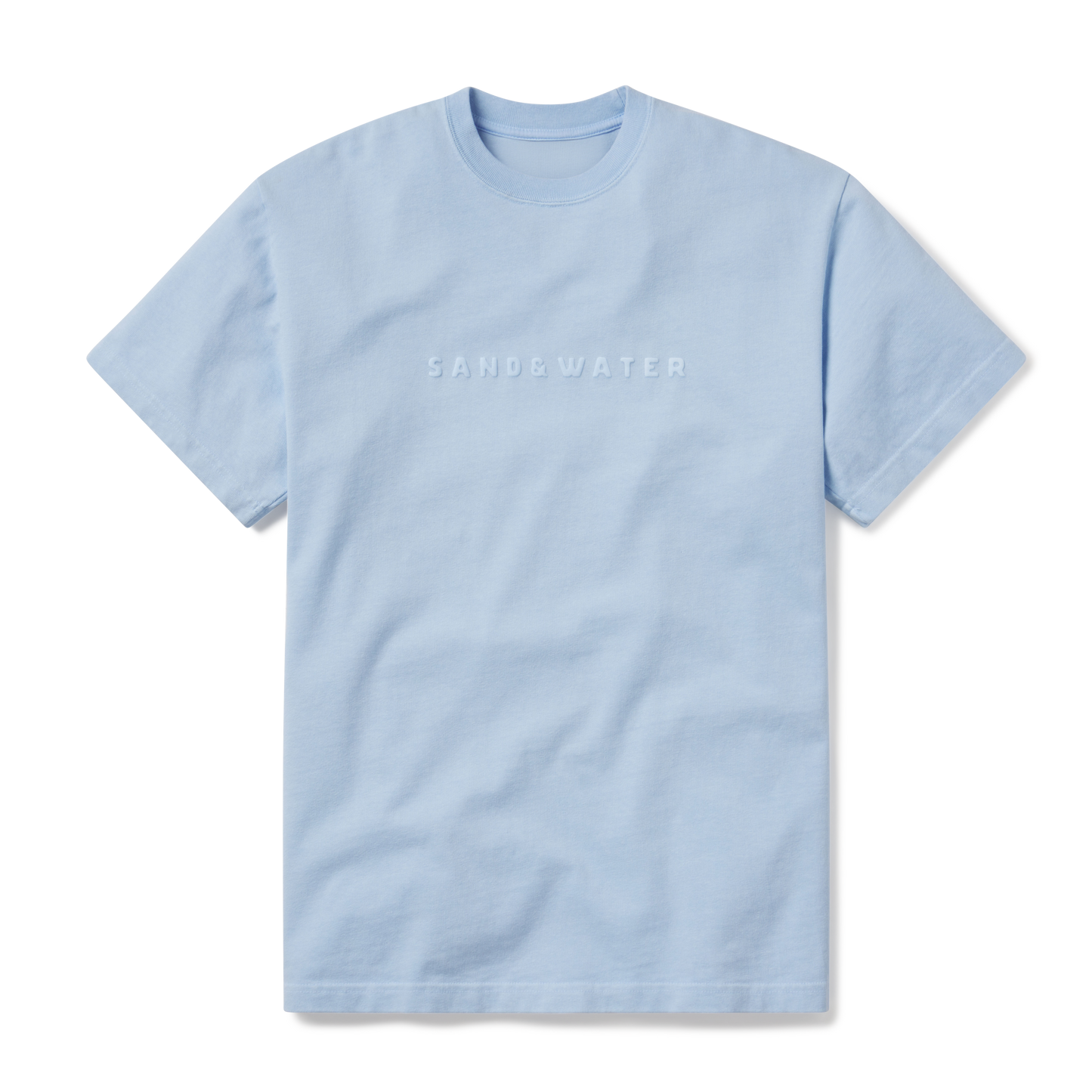 Blue Short Sleeve T-Shirt Logo