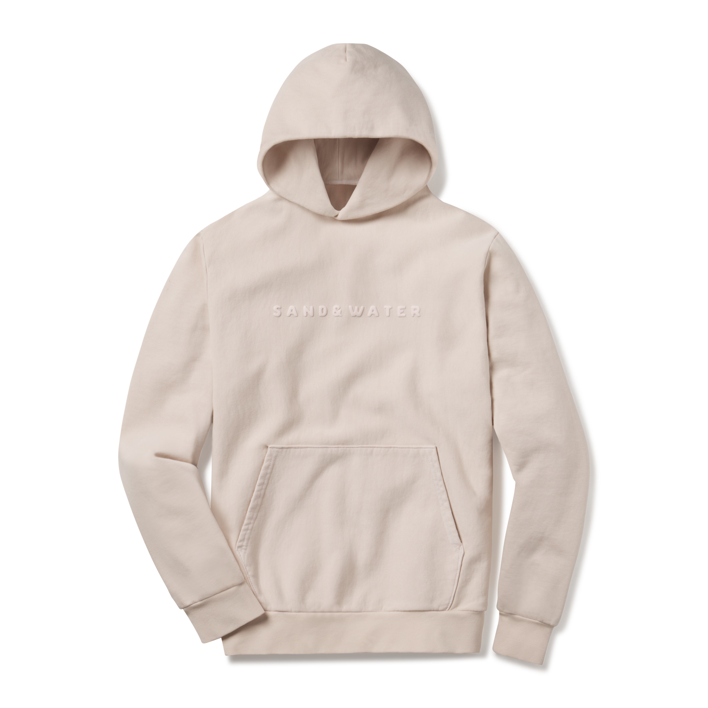 Hoodie Sweatshirt Logo Tan
